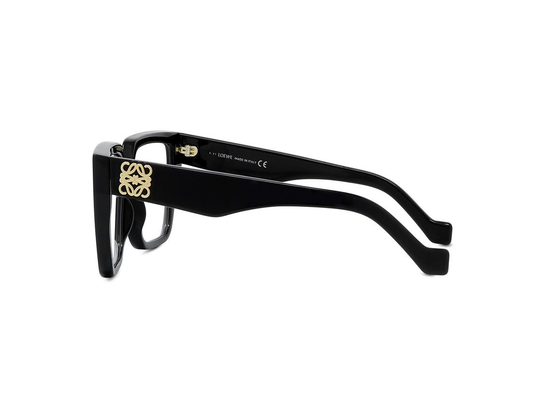 Brillen loewe anagram lw50042i 001 black butterfly femenino größe 55mm - Detailansicht