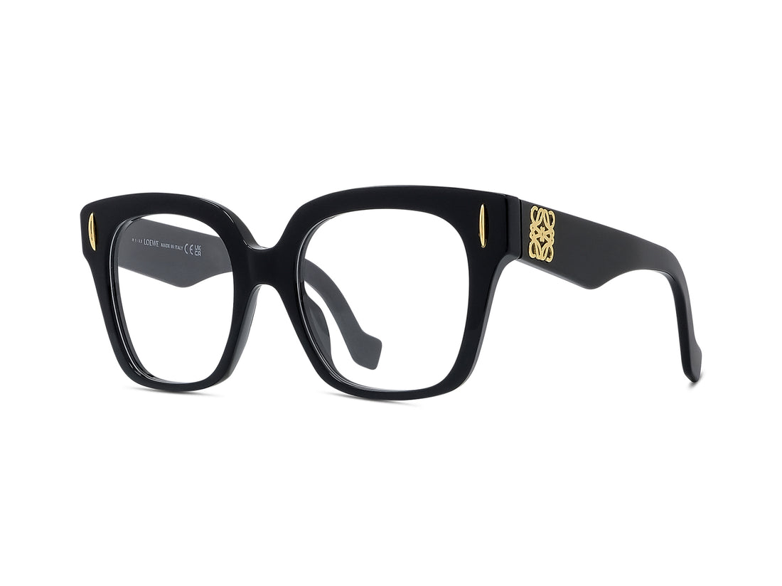 Brillen loewe anagram lw50069i 001 black geometric femenino größe 51mm - Hauptansicht