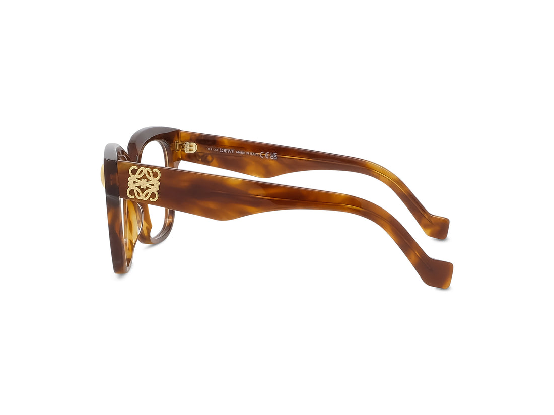 Brillen loewe anagram lw50069i 053 havana geometric femenino größe 51mm - Detailansicht