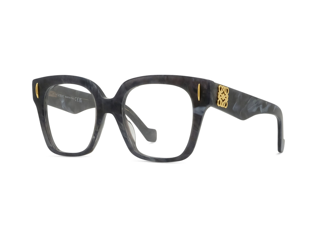 Brillen loewe anagram lw50069i 063 black geometric femenino größe 51mm - Hauptansicht