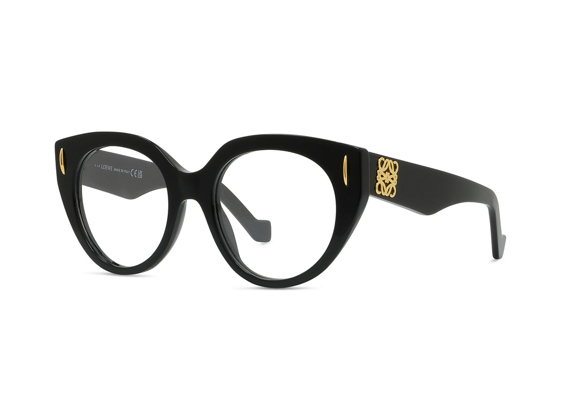 Brillen loewe anagram lw50081i 001 black geometric femenino größe 51mm - Hauptansicht