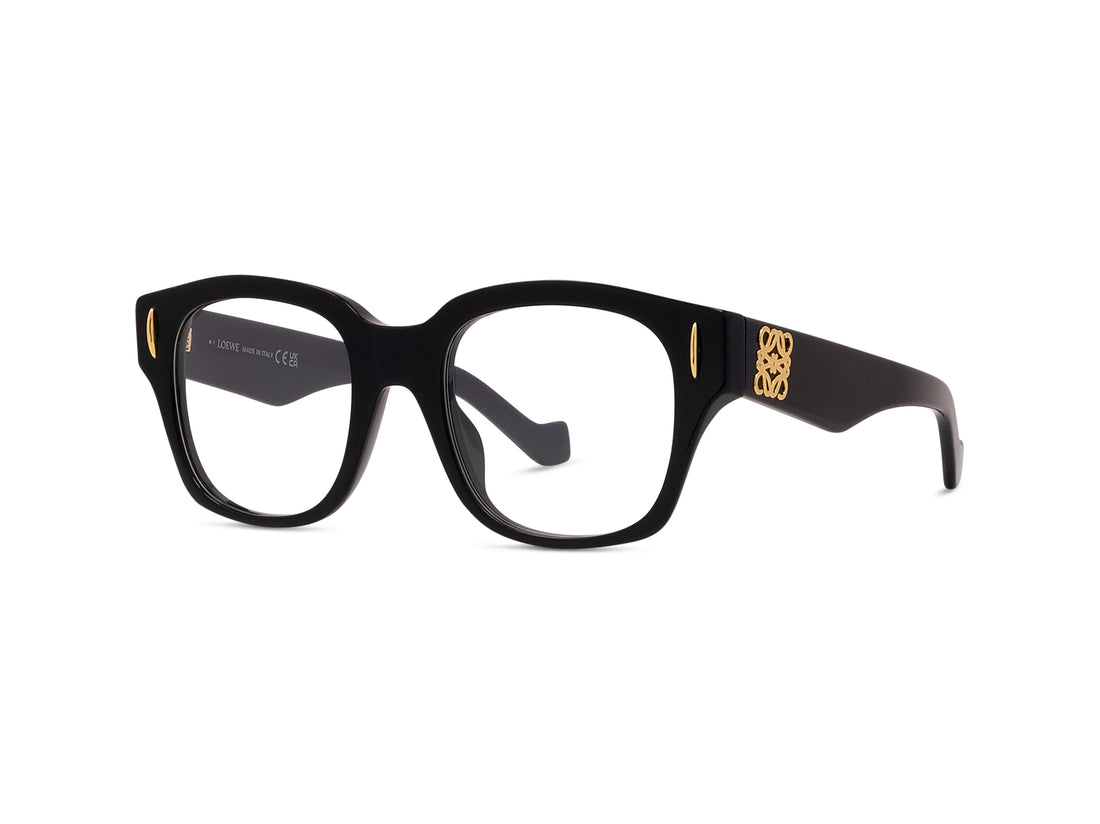 Brillen loewe anagram lw50091i 001 black geometric femenino größe 50mm - Hauptansicht