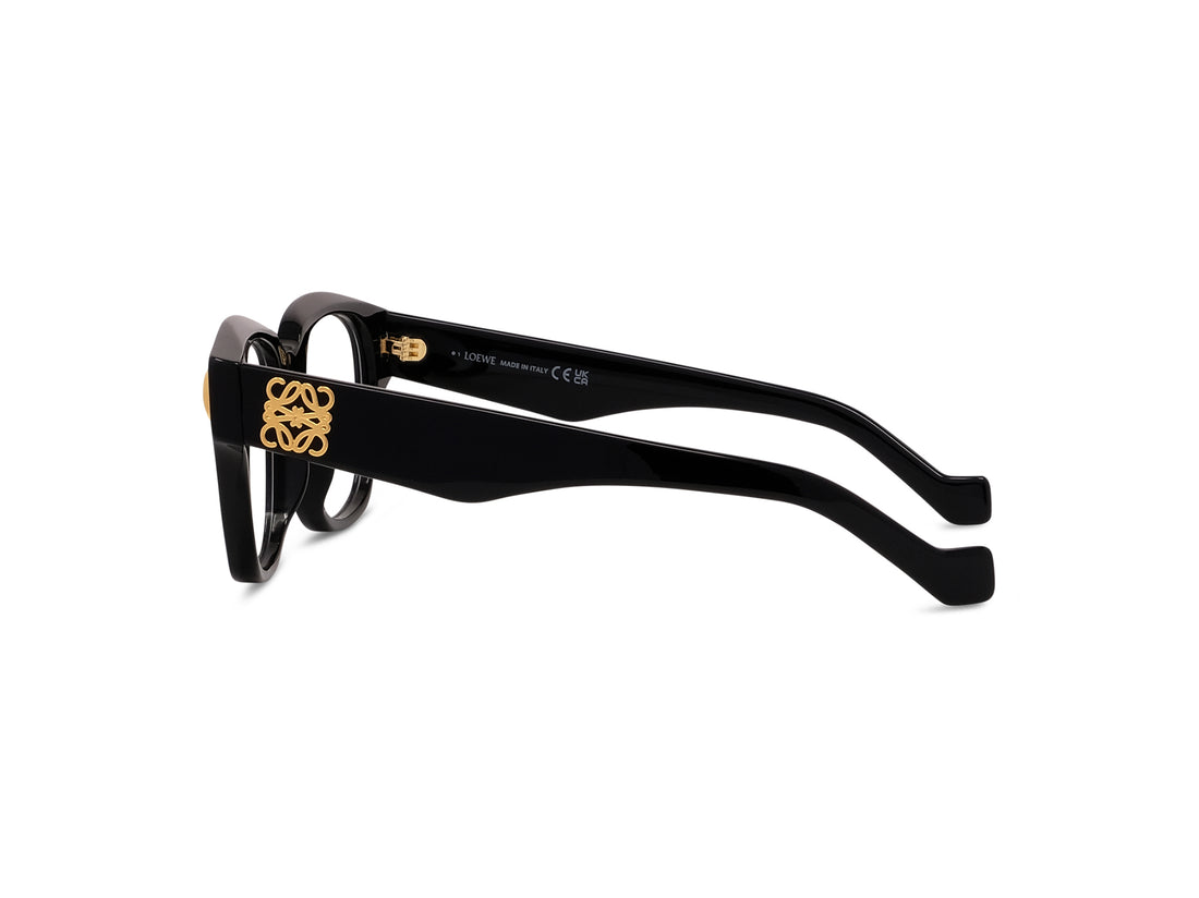 Brillen loewe anagram lw50091i 001 black geometric femenino größe 50mm - Detailansicht