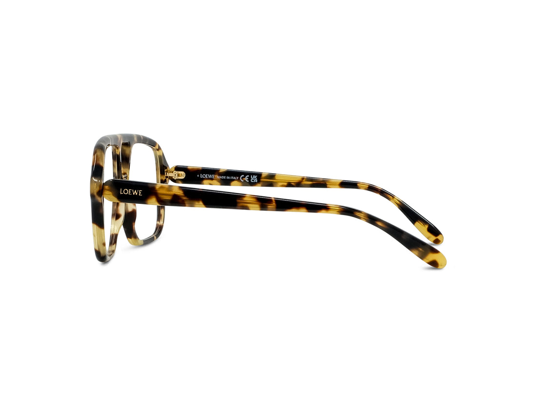 Brillen loewe slim lw50097i 056 havana rectangular femenino größe 54mm - Detailansicht