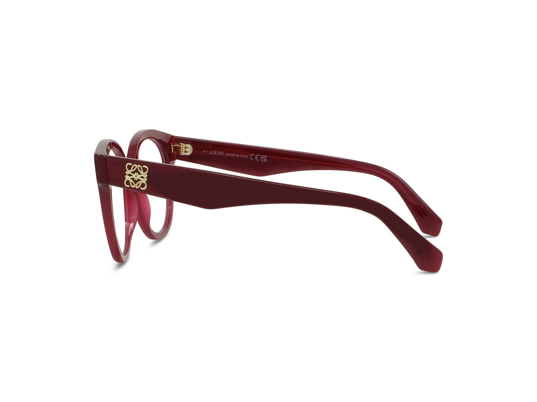 Brillen loewe anagram lw50114i 066 red butterfly femenino größe 50mm - Detailansicht