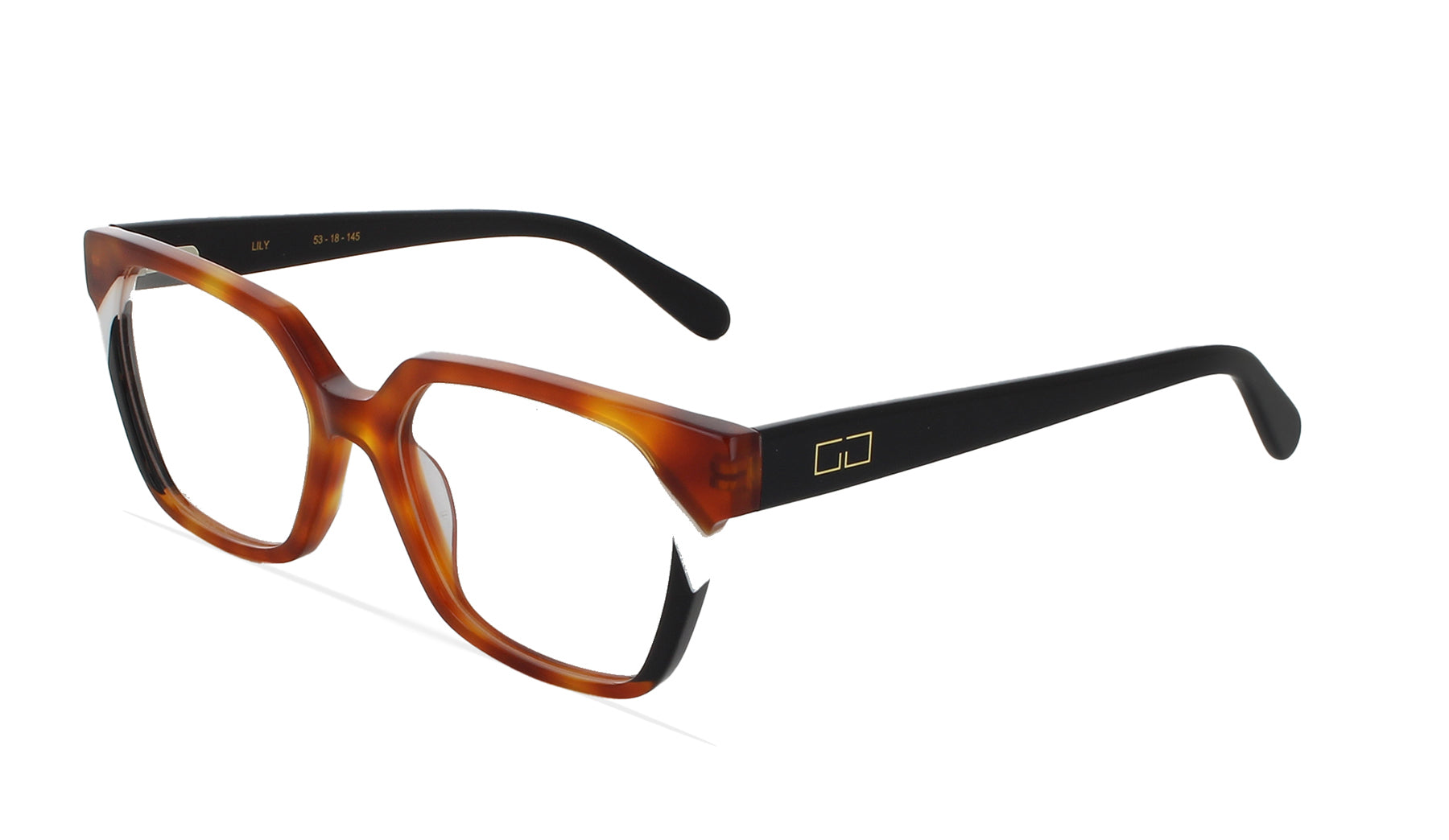 GREYHOUNDERS LILY BLACK HAVANA 53