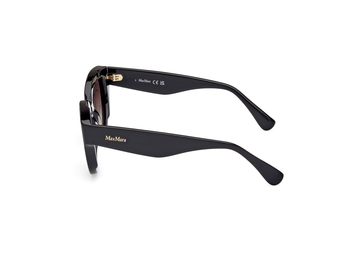 Sonnenbrillen maxmara mm0077 glimpse1 01b femenino größe 50mm - Detailansicht