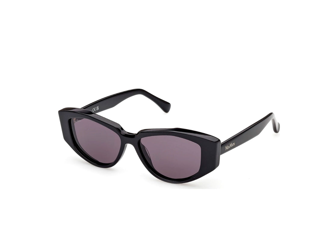 Sunglasses maxmara mm0161 lee4 01a negro round femenino size 52mm - Main view