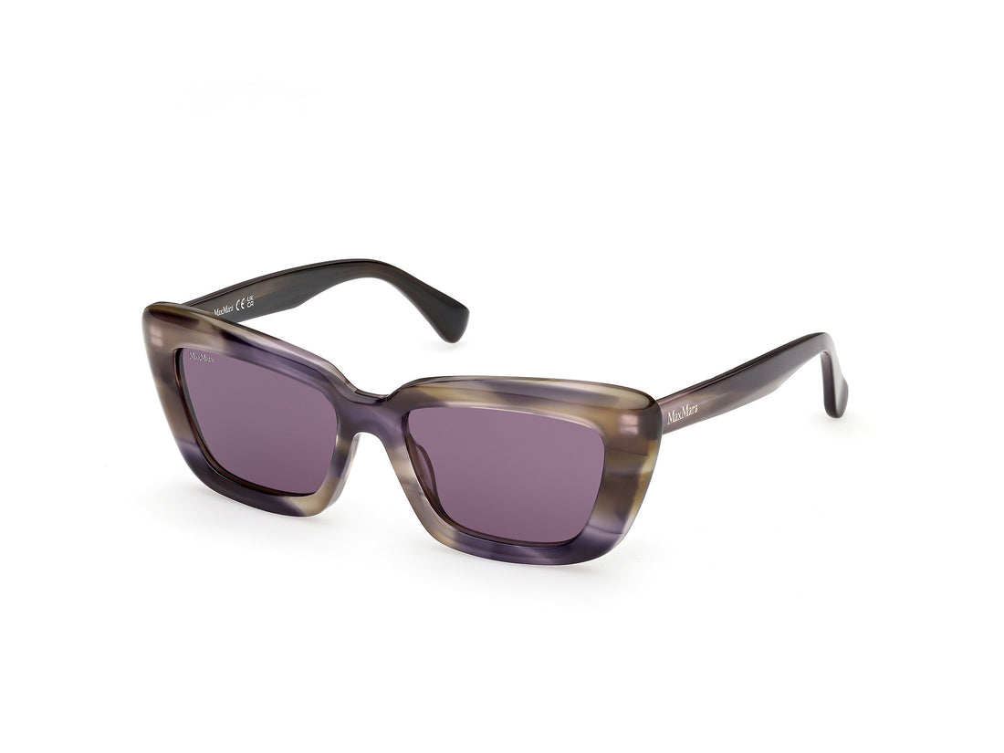 Sunglasses maxmara mm0171 elizabeth 83y violeta cat eye femenino size 54mm - Main view