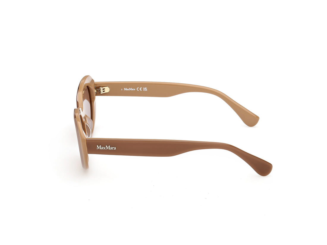 Gafas de sol maxmara mm0196 46e marron oval femenino talla 53mm - Vista de detalle