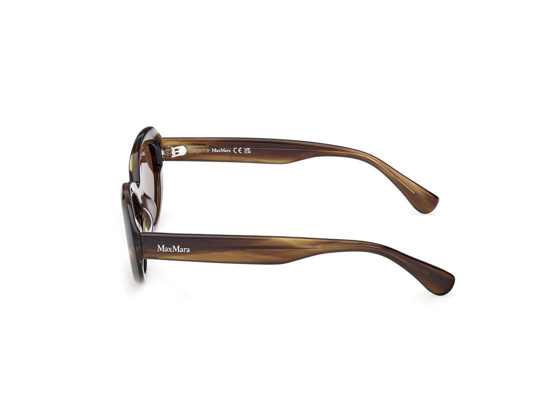 Gafas de sol maxmara mm0196 61n verde oval femenino talla 53mm - Vista de detalle