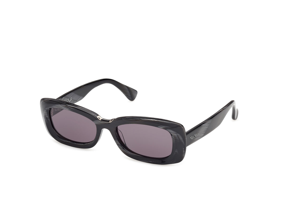 Occhiali da sole maxmara mm0197 63a negro rectangular femenino taglia 53mm - Vista principale