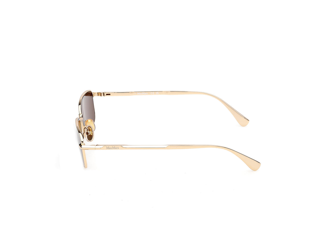 Óculos de sol maxmara mm0199 30e dorado lector / reading spectacl femenino tamanho 55mm - Vista de detalhe