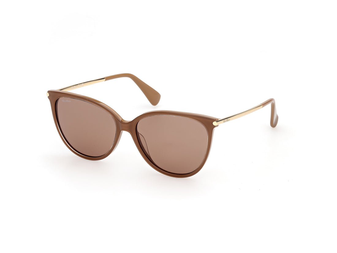 Óculos de sol maxmara mm0201 46e marron square femenino tamanho 57mm - Vista principal