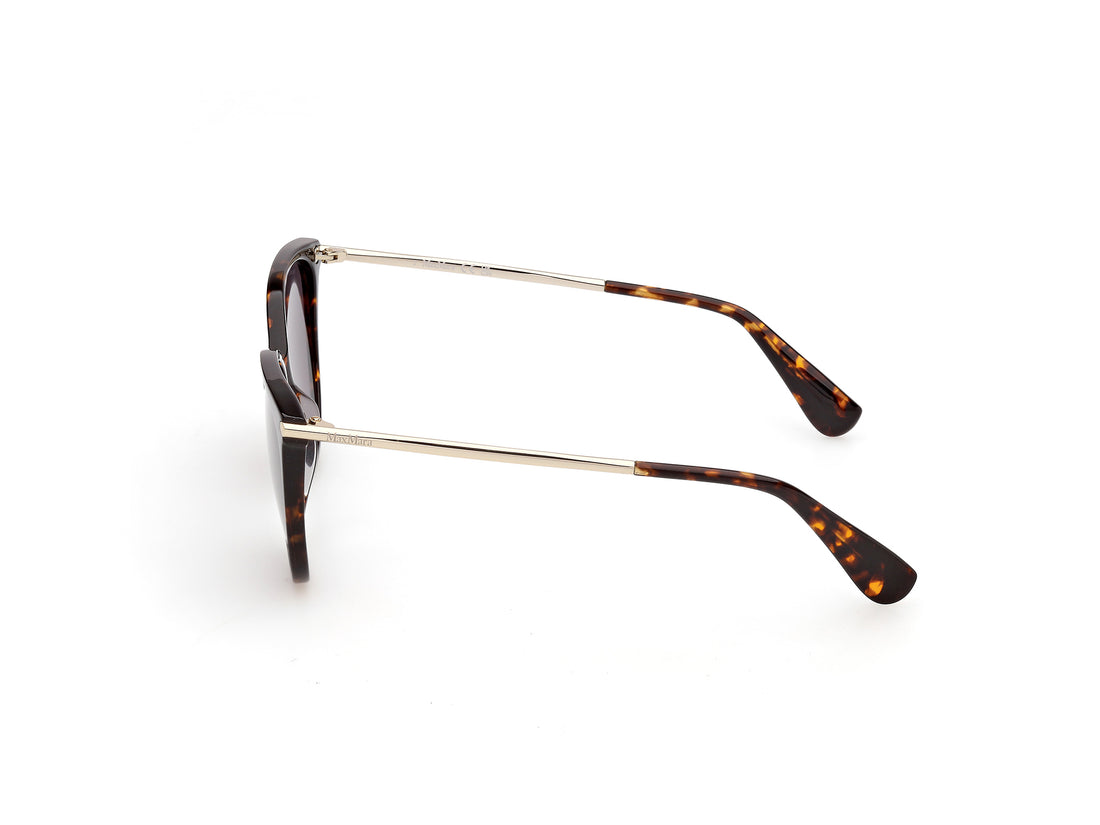 Óculos de sol maxmara mm0201 52a havana square femenino tamanho 57mm - Vista de detalhe