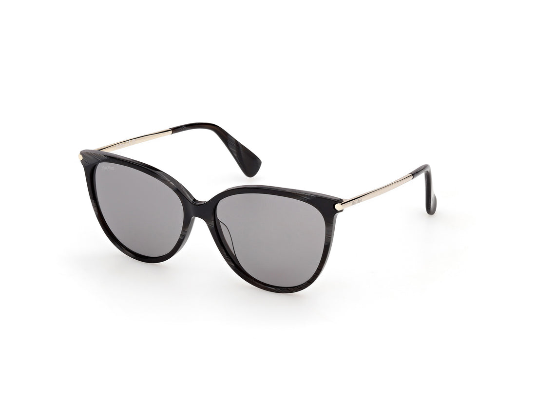 Óculos de sol maxmara mm0201 63a negro square femenino tamanho 57mm - Vista principal