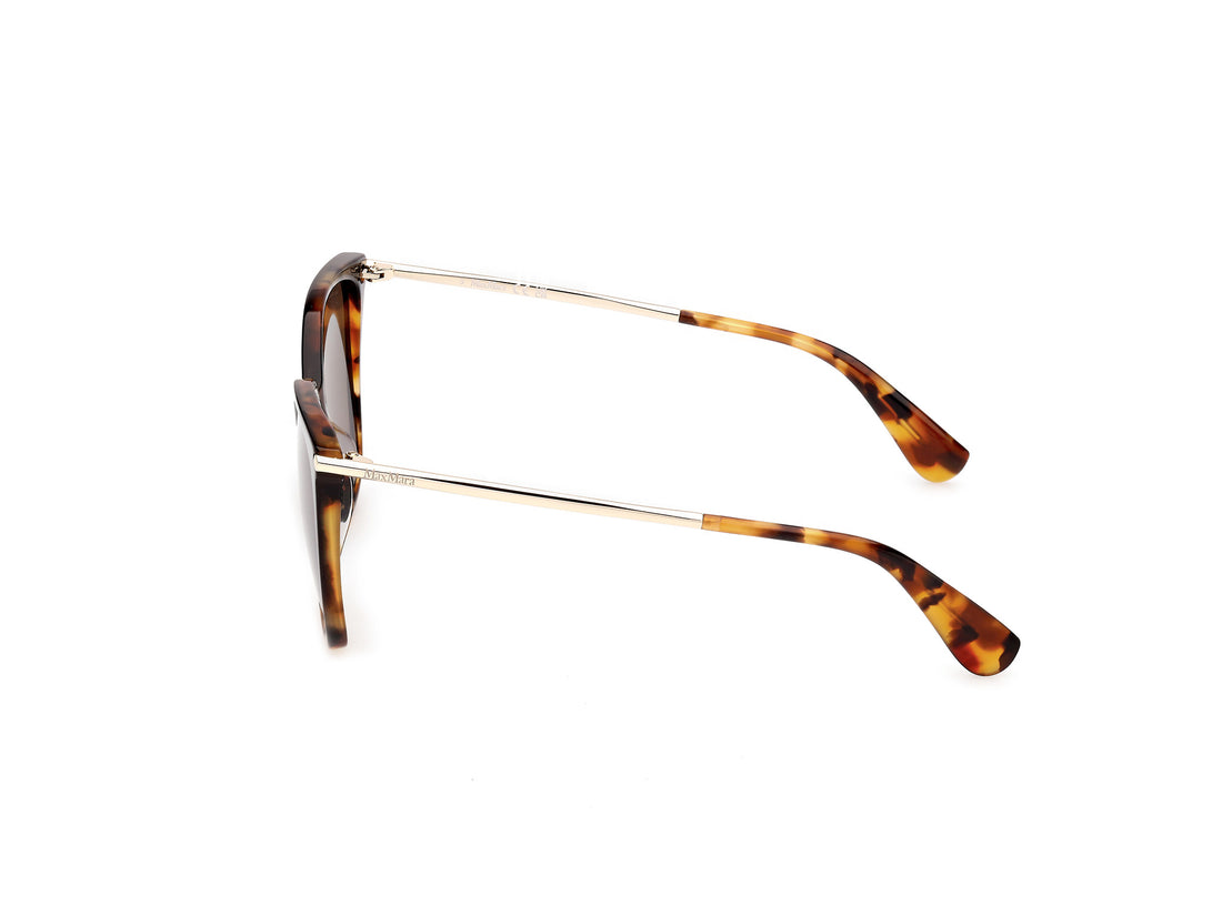 Óculos de sol maxmara mm0202 56j havana square femenino tamanho 55mm - Vista de detalhe