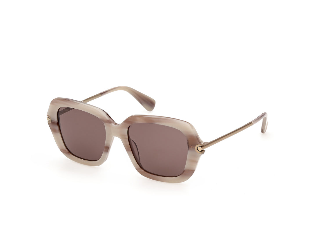 Solbriller maxmara mm0213 20e gris butterfly femenino størrelse 51mm - Hovedvisning