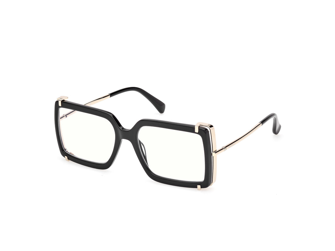 Brillen maxmara mm5155-b 001 rectangular femenino größe 55mm - Hauptansicht