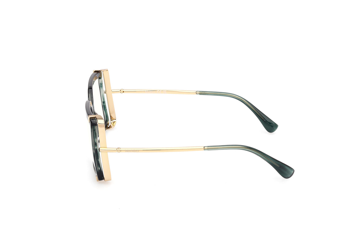 Prescription glasses maxmara mm5155-b 098 rectangular femenino size 55mm - Detailed view