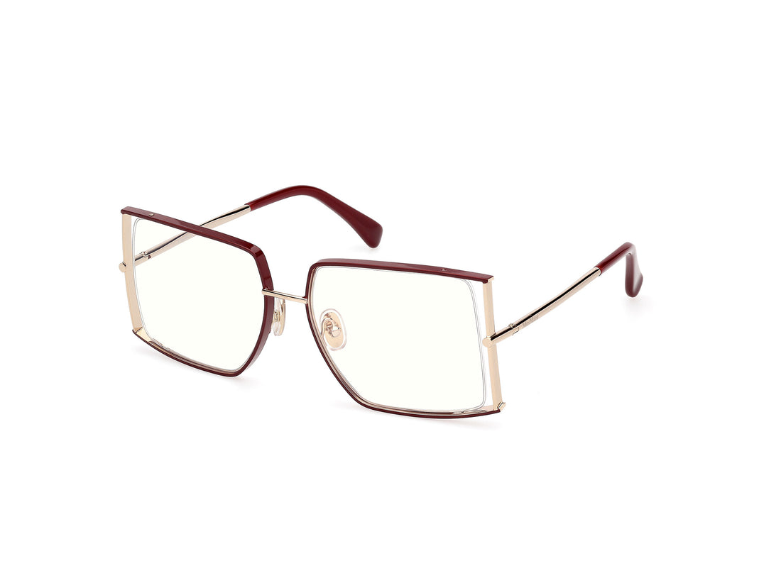 Prescription glasses maxmara mm5156-b 071 rectangular femenino size 56mm - Main view