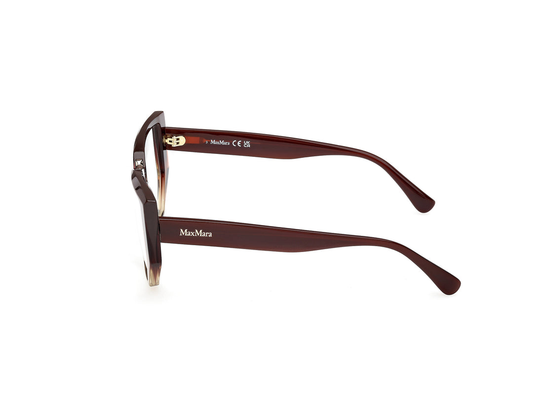 Brillen maxmara mm5179-b 050 marron geometric femenino größe 54mm - Detailansicht