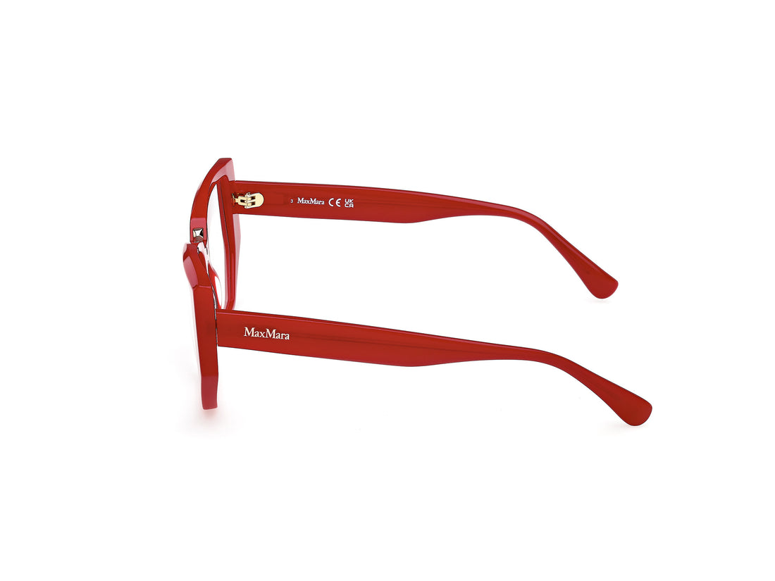 Brillen maxmara mm5179-b 066 rojo geometric femenino größe 54mm - Detailansicht