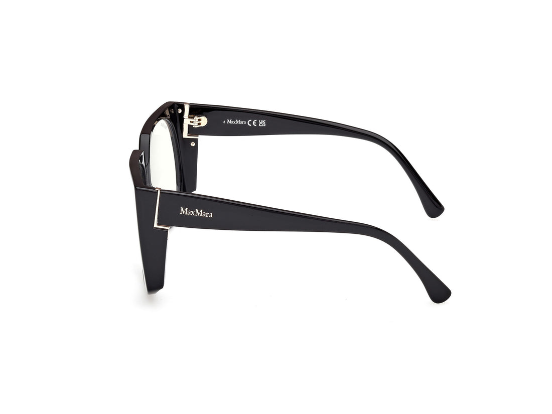 Brillen maxmara mm5181-b 001 negro round femenino größe 58mm - Detailansicht