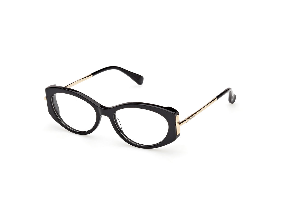 Brillen maxmara mm5204 001 negro oval femenino größe 52mm - Hauptansicht