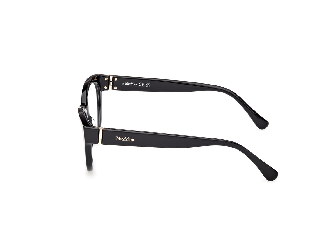 Brillen maxmara mm5205 001 negro round femenino größe 52mm - Detailansicht