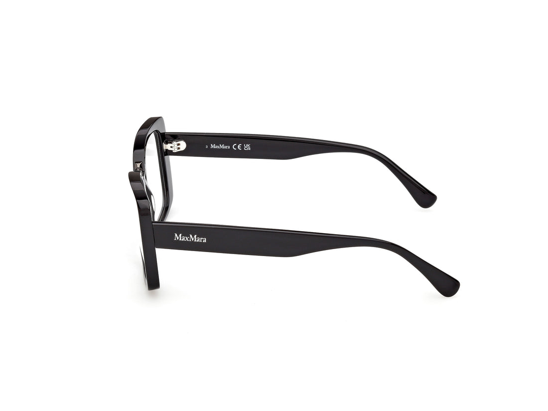 Occhiali da vista maxmara mm5208 001 negro butterfly femenino taglia 53mm - Vista dettagliata
