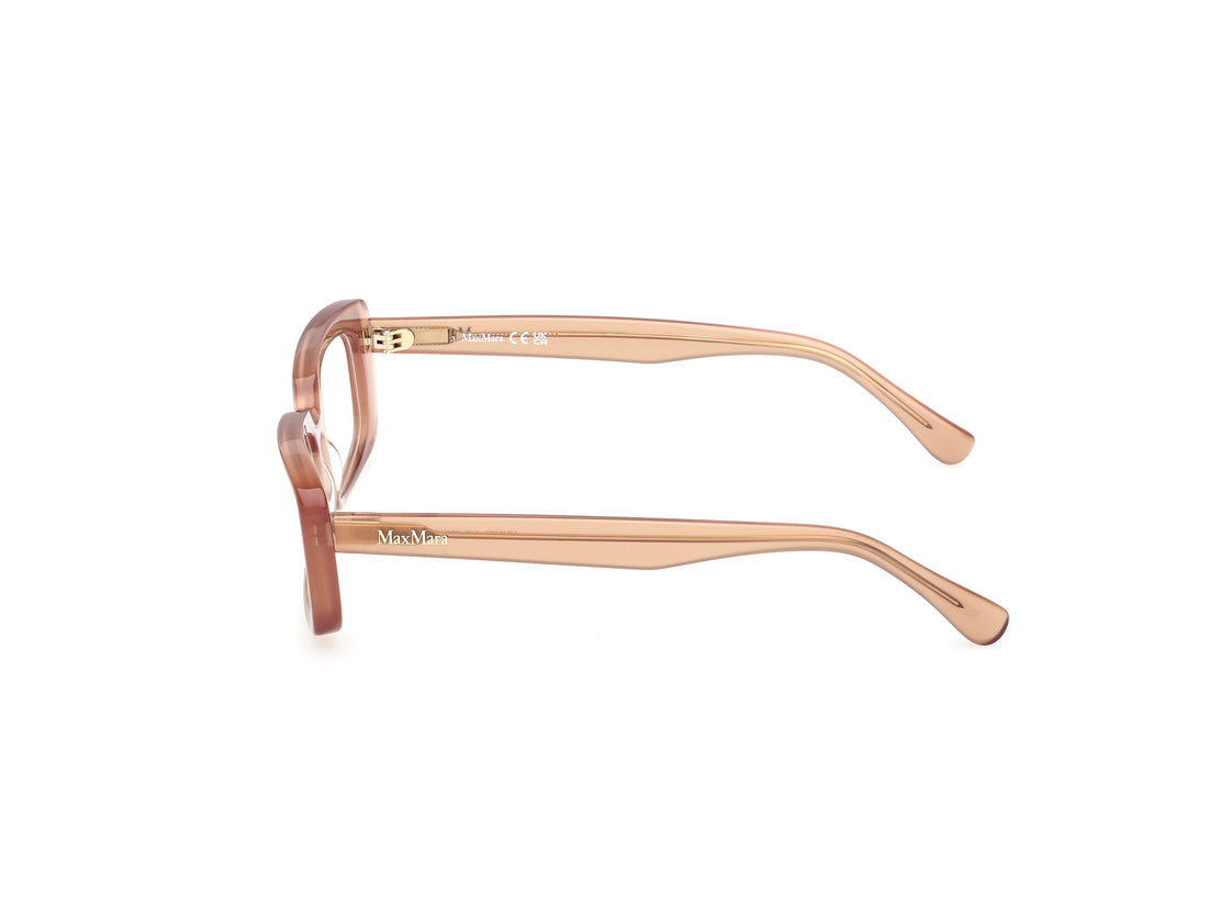 Occhiali da vista maxmara mm5209 045 marron rectangular femenino taglia 52mm - Vista dettagliata
