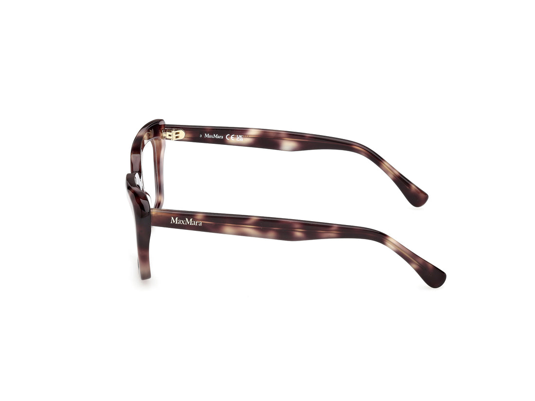 Occhiali da vista maxmara mm5210 055 havana cat eye femenino taglia 52mm - Vista dettagliata