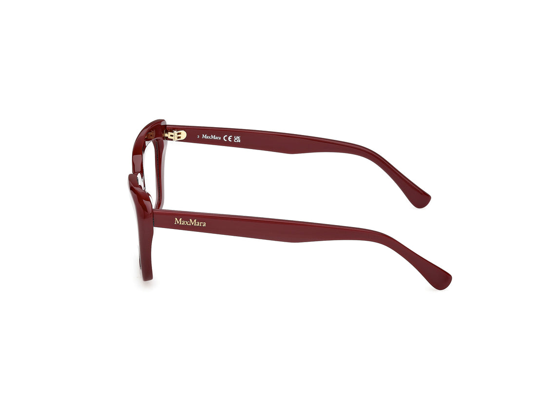 Occhiali da vista maxmara mm5210 069 burdeos cat eye femenino taglia 52mm - Vista dettagliata