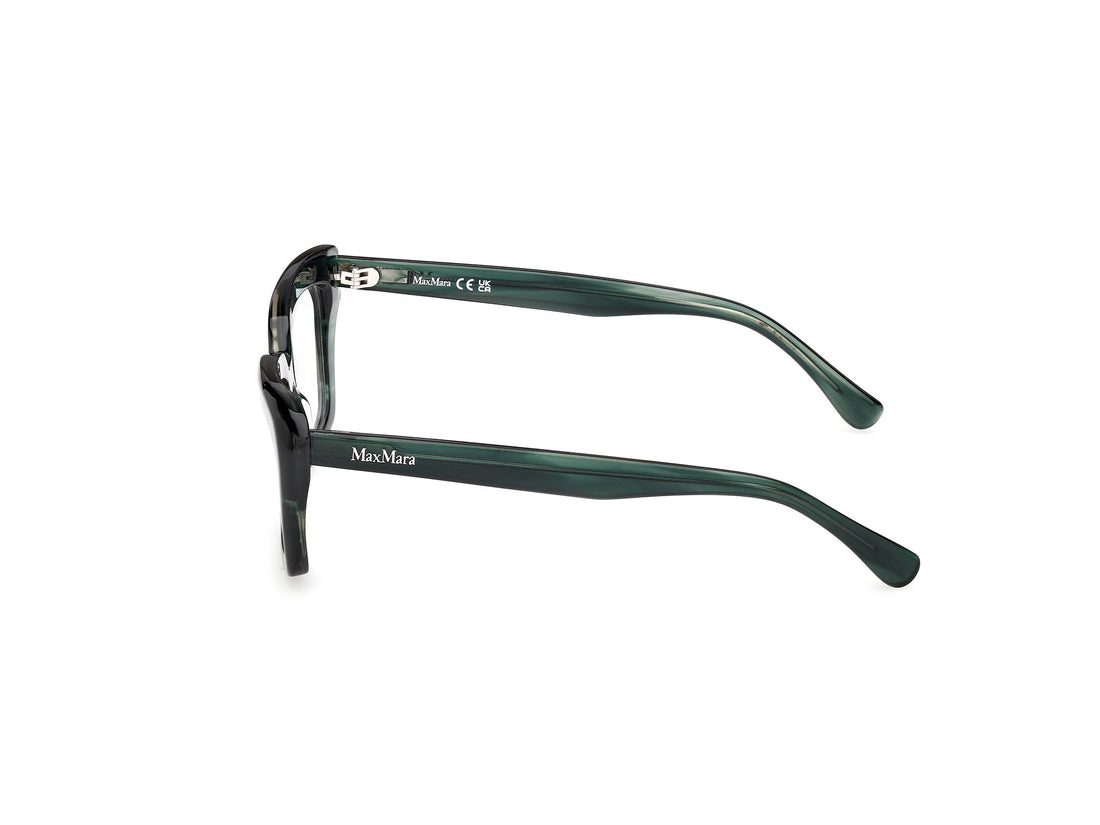 Occhiali da vista maxmara mm5210 098 verde cat eye femenino taglia 52mm - Vista dettagliata
