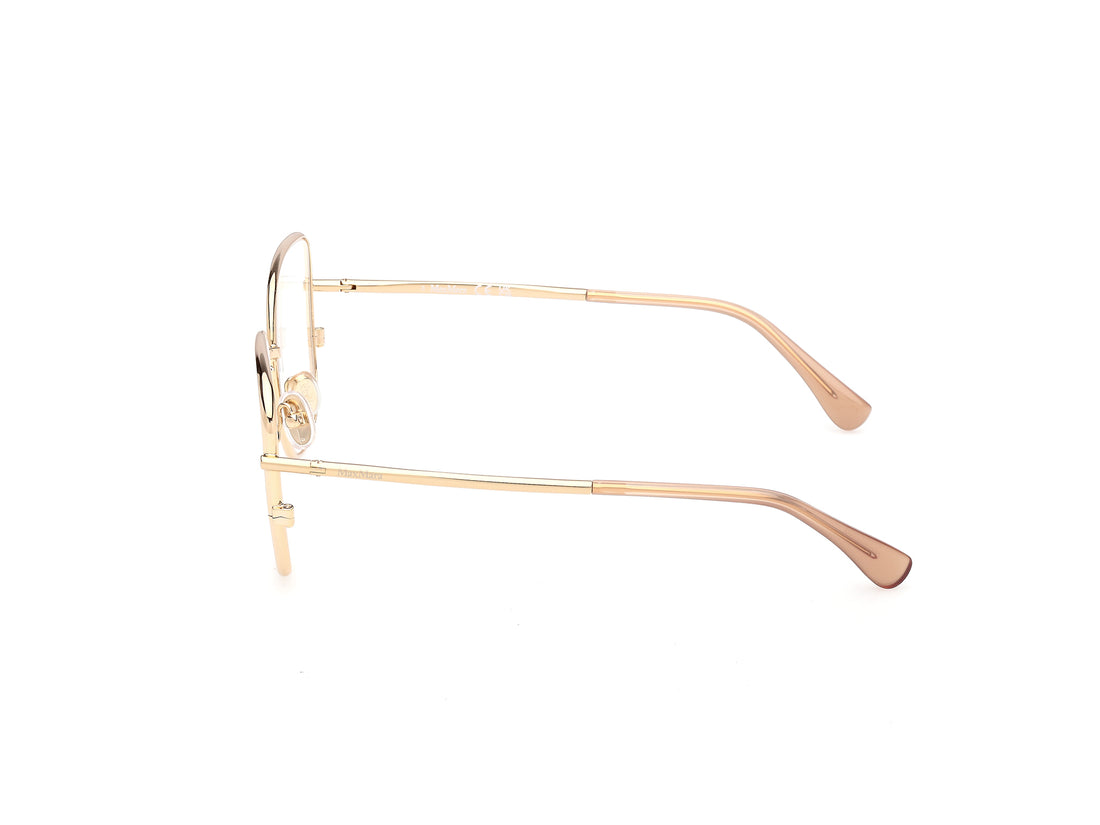 Occhiali da vista maxmara mm5223 032 dorado round femenino taglia 56mm - Vista dettagliata