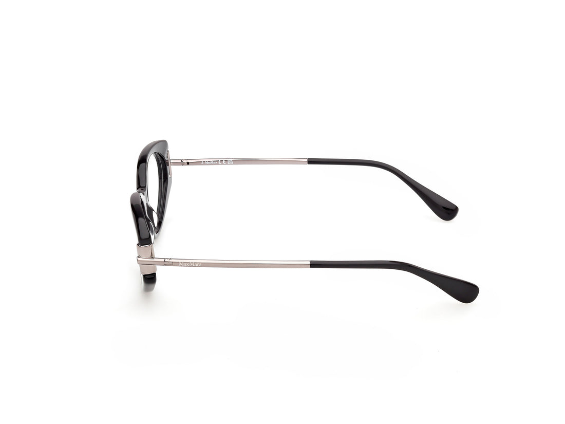Occhiali da vista maxmara mm5225 001 negro oval femenino taglia 53mm - Vista dettagliata