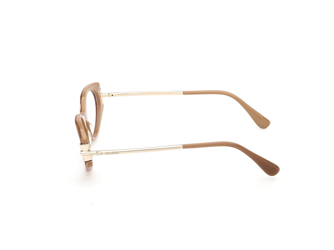 Occhiali da vista maxmara mm5225 046 marron oval femenino taglia 53mm - Vista dettagliata