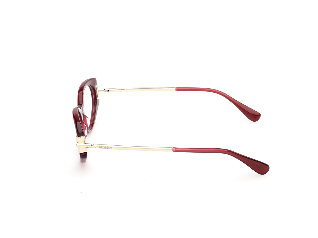 Occhiali da vista maxmara mm5225 069 burdeos oval femenino taglia 53mm - Vista dettagliata