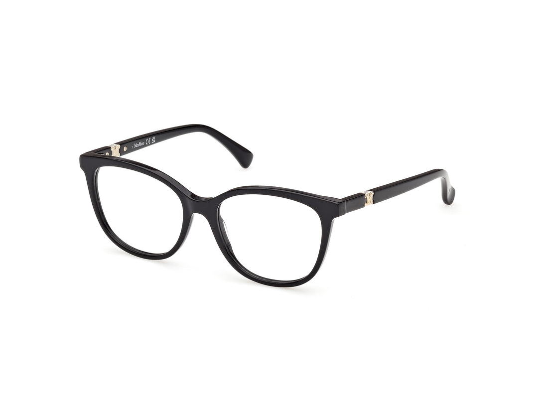Brillen maxmara mm5238 001 negro round femenino größe 52mm - Hauptansicht
