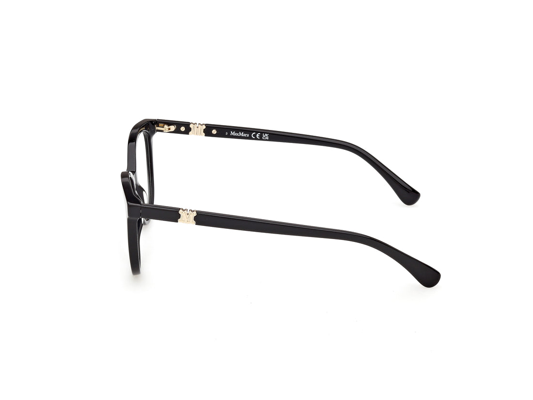 Brillen maxmara mm5238 001 negro round femenino größe 52mm - Detailansicht