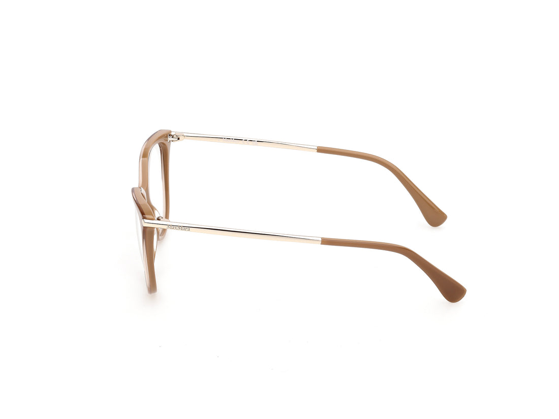 Brillen maxmara mm5247 046 marron round femenino größe 53mm - Detailansicht