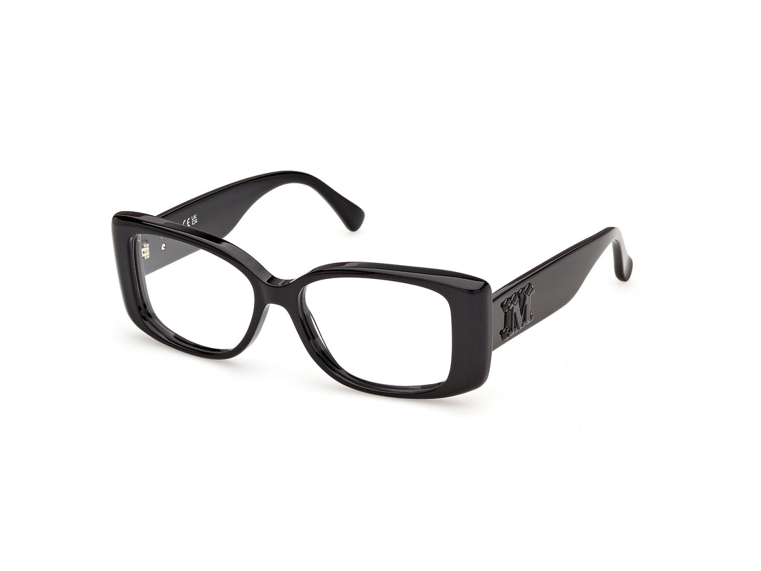 Briller maxmara mm5250 001 negro rectangular femenino størrelse 54mm - Hovedvisning
