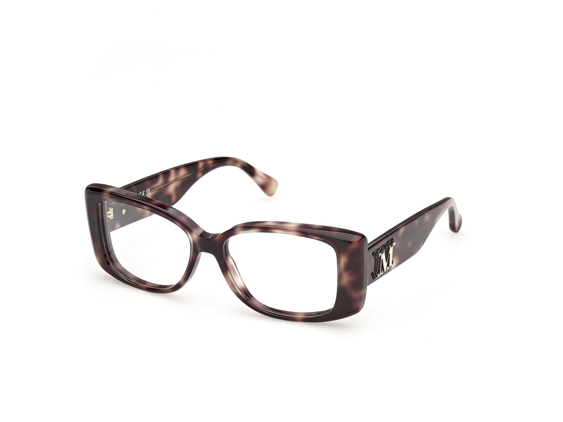 Briller maxmara mm5250 052 havana rectangular femenino størrelse 54mm - Hovedvisning