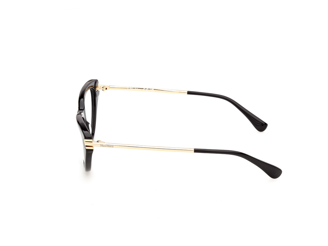 Briller maxmara mm5254 001 negro shield femenino størrelse 54mm - Detaljeret visning