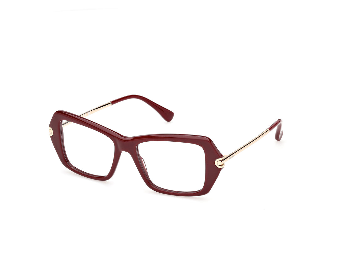 Briller maxmara mm5255 069 rojo rectangular femenino størrelse 53mm - Hovedvisning