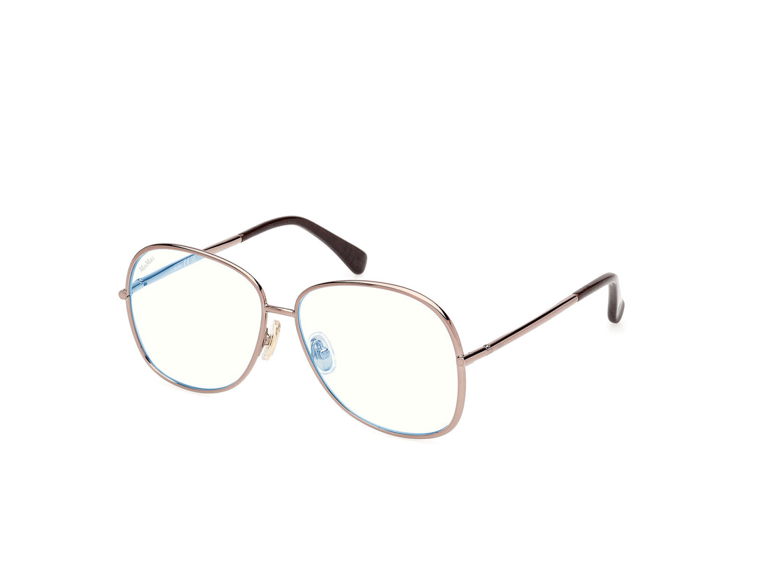 Briller maxmara mm5256-b 034 bronce geometric femenino størrelse 56mm - Hovedvisning