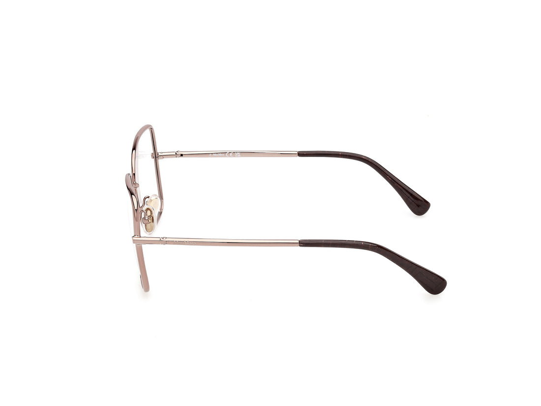 Briller maxmara mm5257 034 bronce square femenino størrelse 54mm - Detaljeret visning