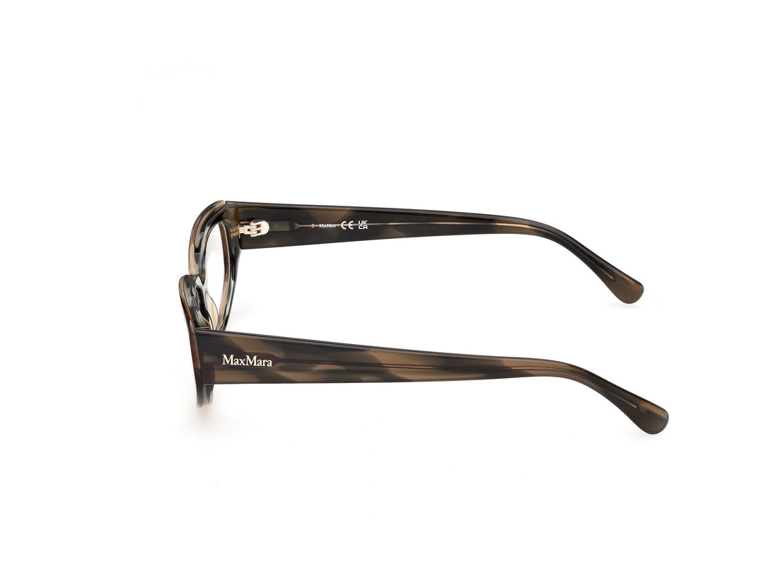 Okulary korekcyjne maxmara mm5258 055 havana geometric femenino rozmiar 53mm - Widok szczegółowy