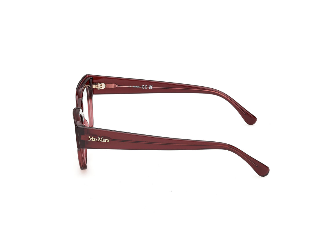 Okulary korekcyjne maxmara mm5259 069 rojo square femenino rozmiar 52mm - Widok szczegółowy